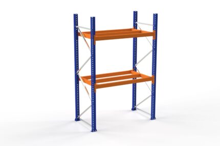 1,8m H Tipi Palet Rafı / 105 Cm Derinlik / 3m Yükseklik / 2 Katman