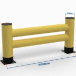 1050mm Esnek Raf Bariyer Koruma