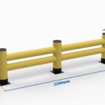 2500mm Esnek Raf Bariyer Koruma