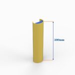 Esnek Ayak Koruma 100'lük Ayak H=500mm