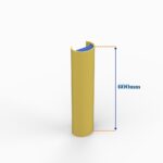 Esnek Ayak Koruma 120'lik Ayak H=600mm