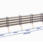 Minirack, Boyalı, 500kg, Yükseklik 2100mm, Genişlik 10348mm, 4 Kat, Kat Arası 595mm, Tavalı, Derinlik 800mm