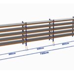 Minirack, Boyalı, 500kg, Yükseklik 2700mm, Genişlik 7290mm, 5 Kat, Kat Arası 595mm, Tavalı, Derinlik 500mm