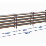 Minirack, Boyalı, 500kg, Yükseklik 2700mm, Genişlik 7290mm, 5 Kat, Kat Arası 595mm, Tavalı, Derinlik 800mm