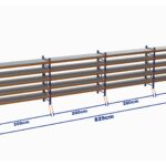 Minirack, Boyalı, 500kg, Yükseklik 2700mm, Genişlik 8290mm, 5 Kat, Kat Arası 595mm, Tavalı, Derinlik 400mm