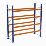 Paletli Raf, Boyalı, 750kg, Yükseklik 6500mm, Genişlik 2900mm, Z+4, Desteksiz, Derinlik 1050mm